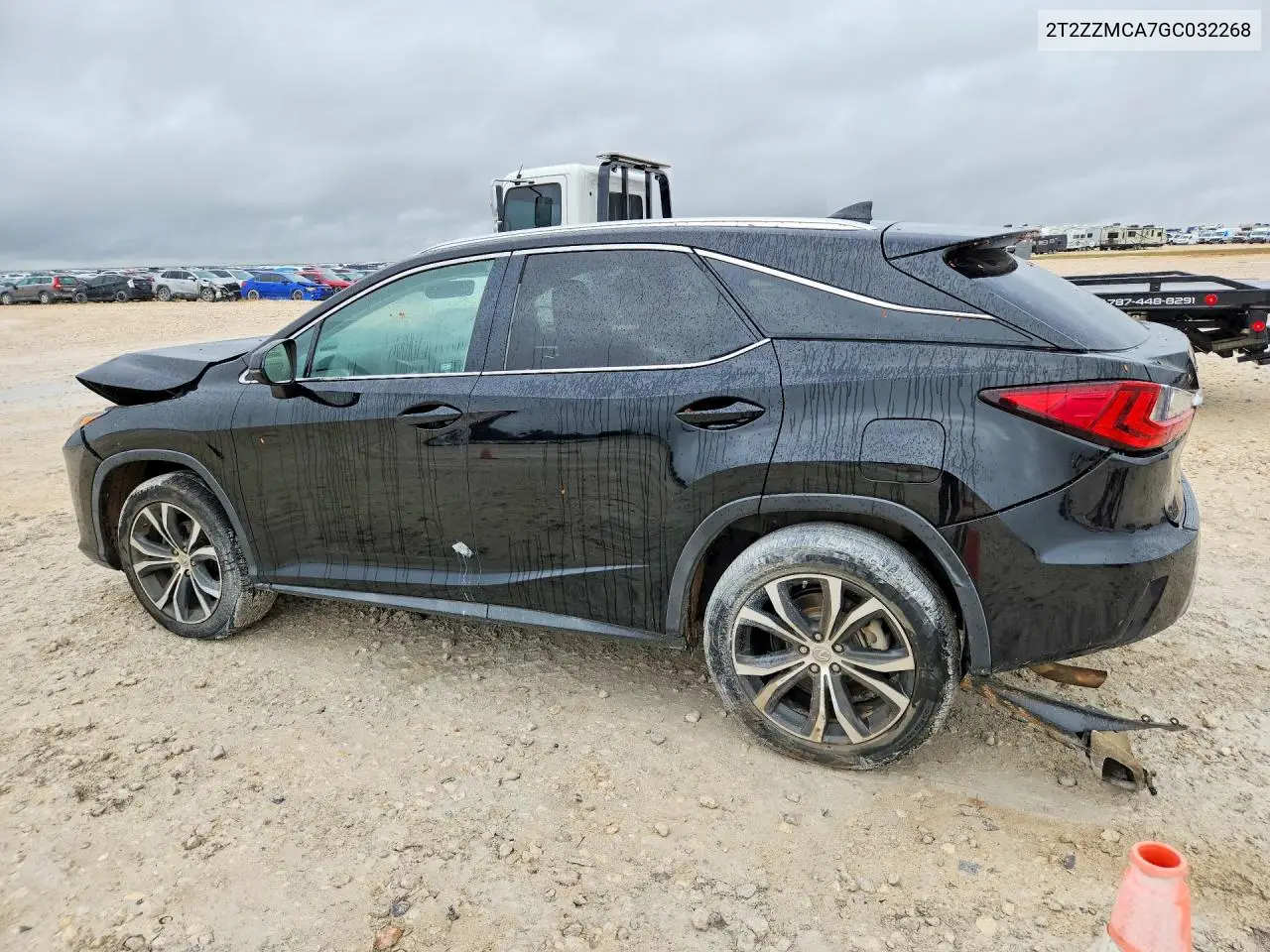 2016 LEXUS RX VIN 2T2ZZMCA7GC032268 — фото 2