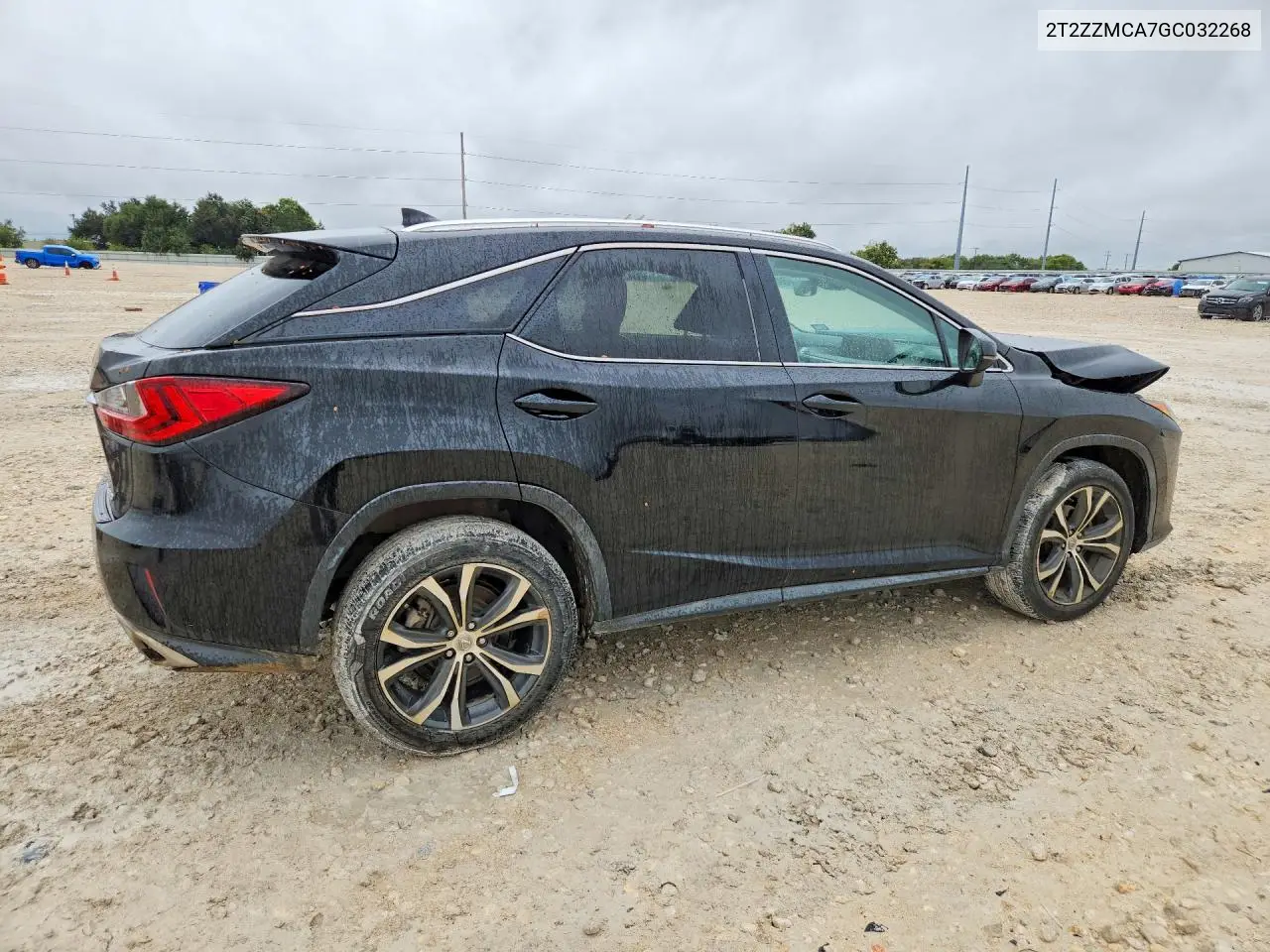 2016 LEXUS RX VIN 2T2ZZMCA7GC032268 — фото 3