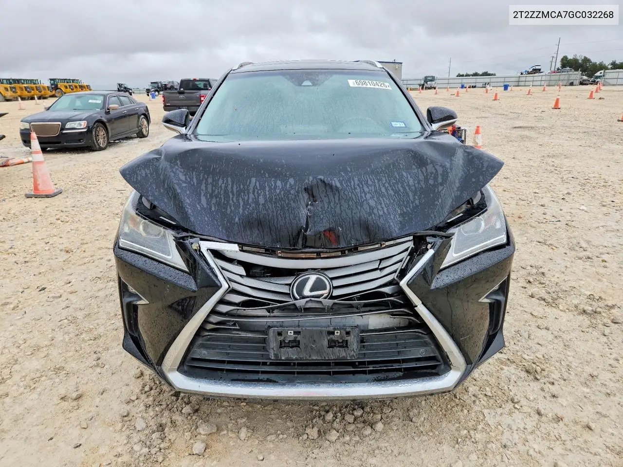 2016 LEXUS RX VIN 2T2ZZMCA7GC032268 — фото 5