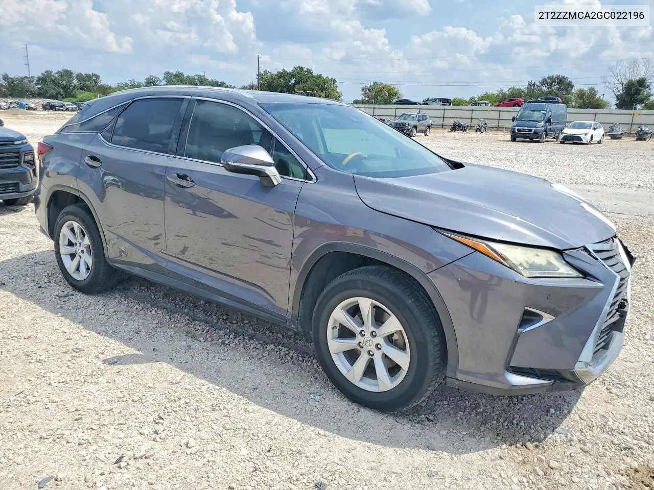 2016 LEXUS RX VIN 2T2ZZMCA2GC022196 — фото 4