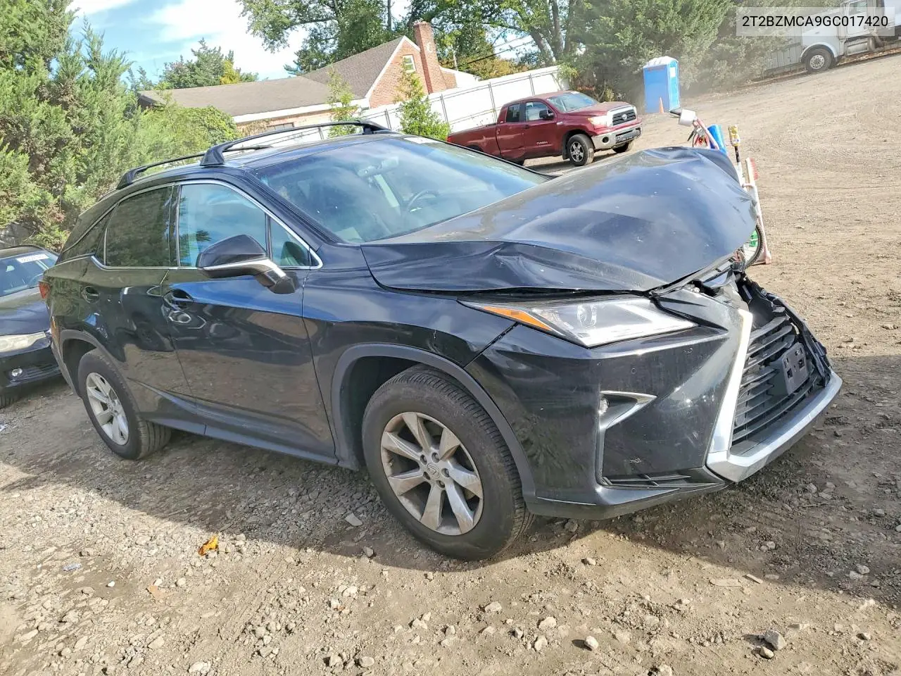 2016 LEXUS RX VIN 2T2BZMCA9GC017420 — фото 4