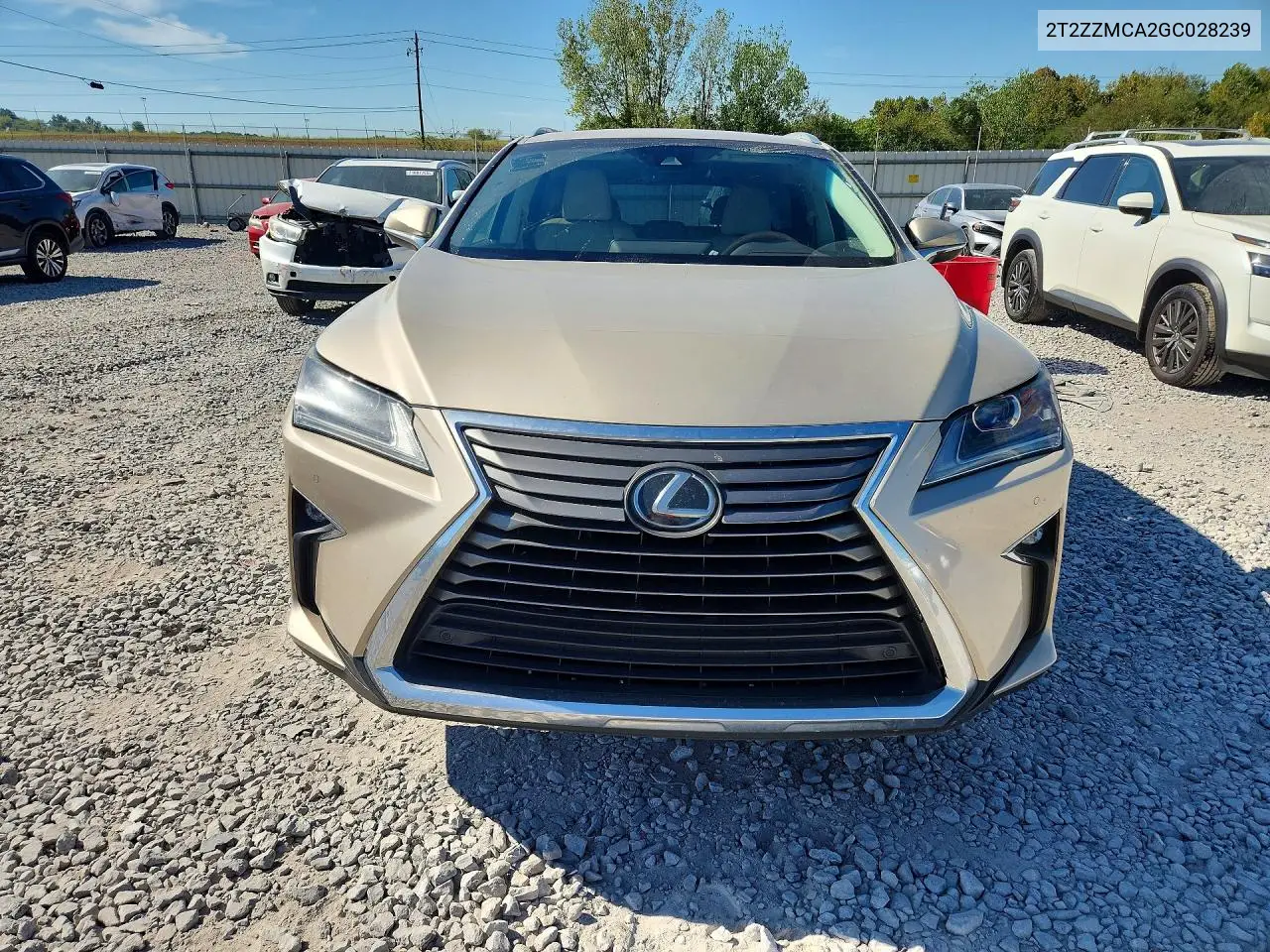 2016 LEXUS RX VIN 2T2ZZMCA2GC028239 — фото 5