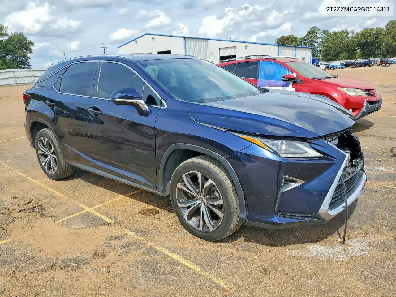 2016 LEXUS RX VIN 2T2ZZMCA2GC014311 — фото 4