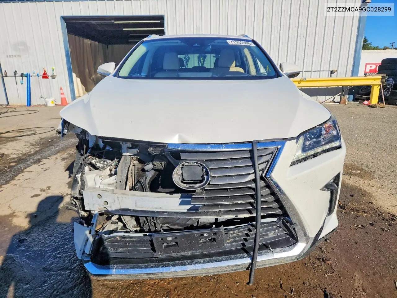 2016 LEXUS RX VIN 2T2ZZMCA9GC028299 — фото 5