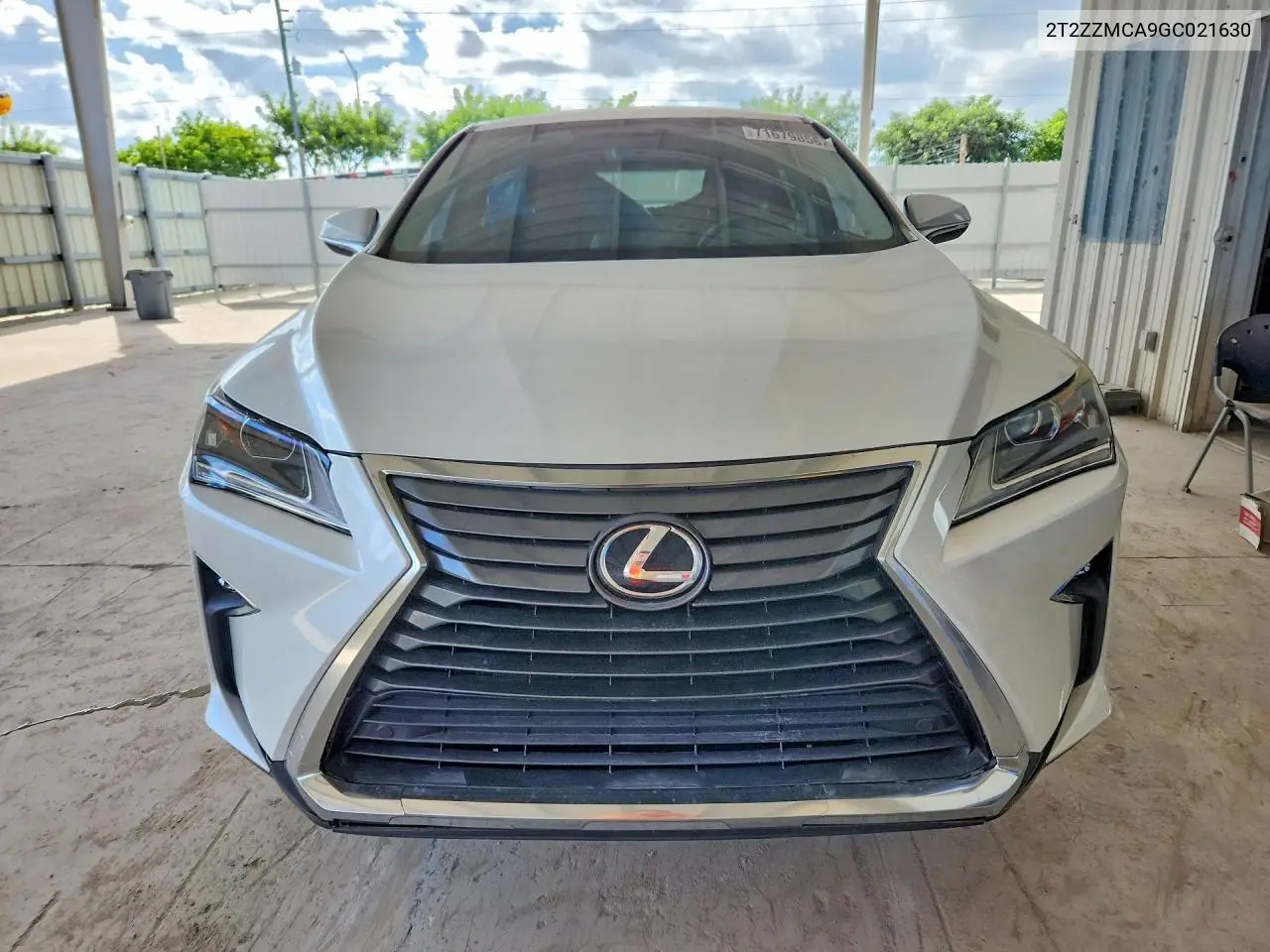 2016 LEXUS RX VIN 2T2ZZMCA9GC021630 — фото 5