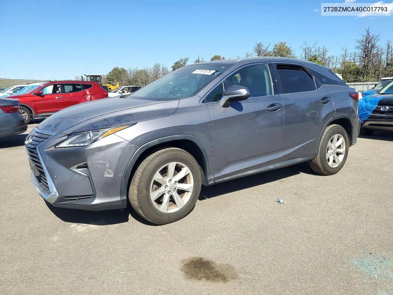 LEXUS RX 2016, VIN 2T2BZMCA4GC017793