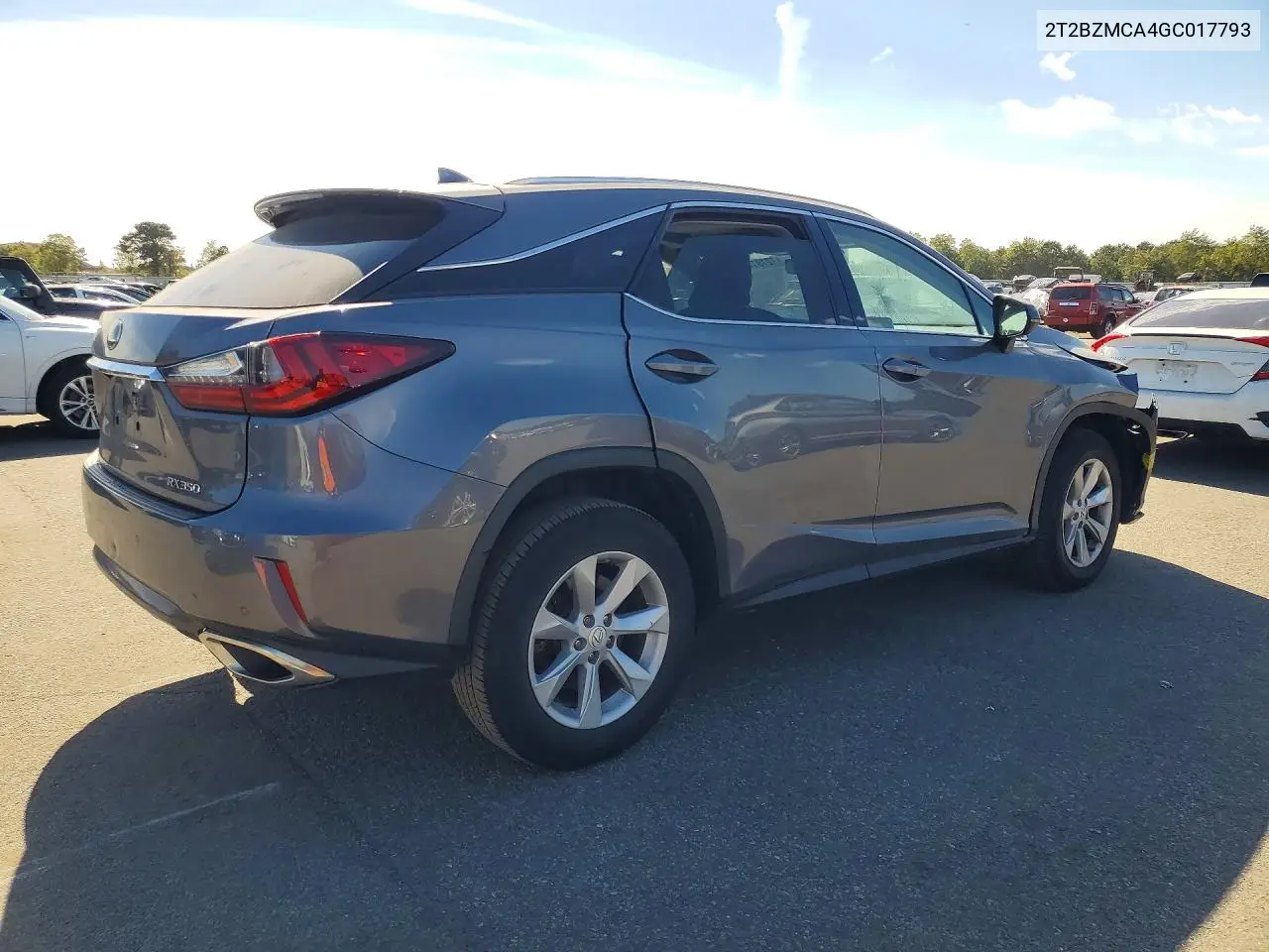 2016 LEXUS RX VIN 2T2BZMCA4GC017793 — фото 3