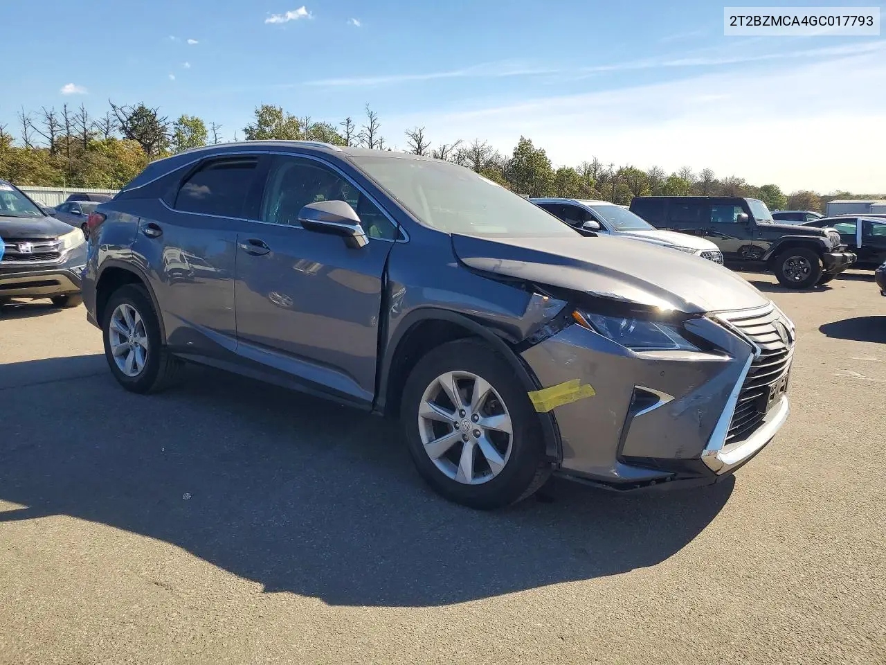 2016 LEXUS RX VIN 2T2BZMCA4GC017793 — фото 4