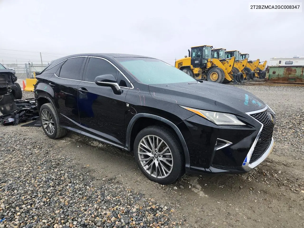 2016 LEXUS RX VIN 2T2BZMCA2GC008347 — фото 4