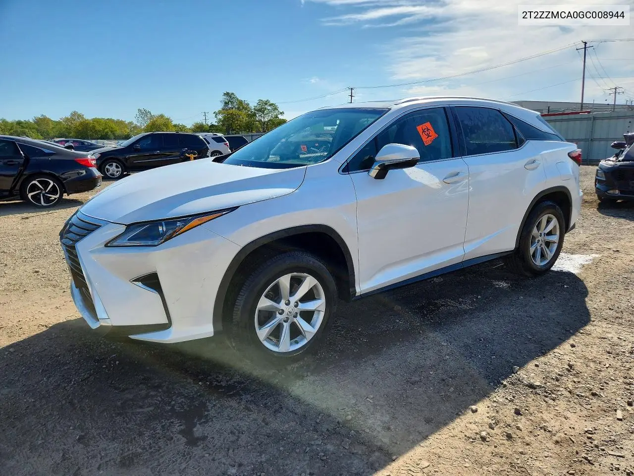 LEXUS RX 2016, VIN 2T2ZZMCA0GC008944