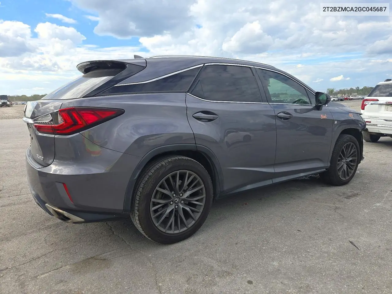 2016 LEXUS RX VIN 2T2BZMCA2GC045687 — фото 3