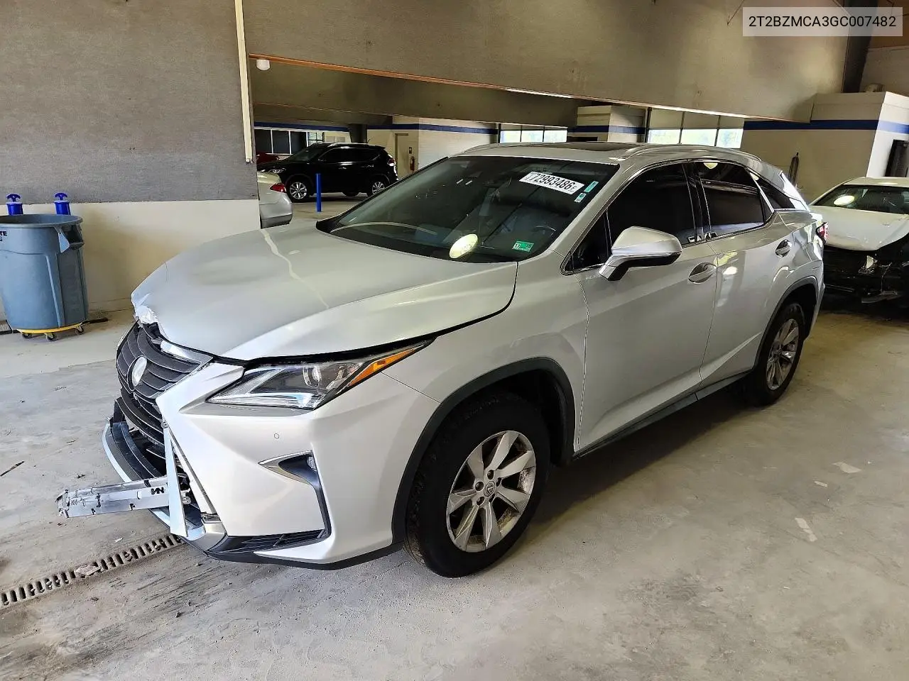 LEXUS RX 2016, VIN 2T2BZMCA3GC007482