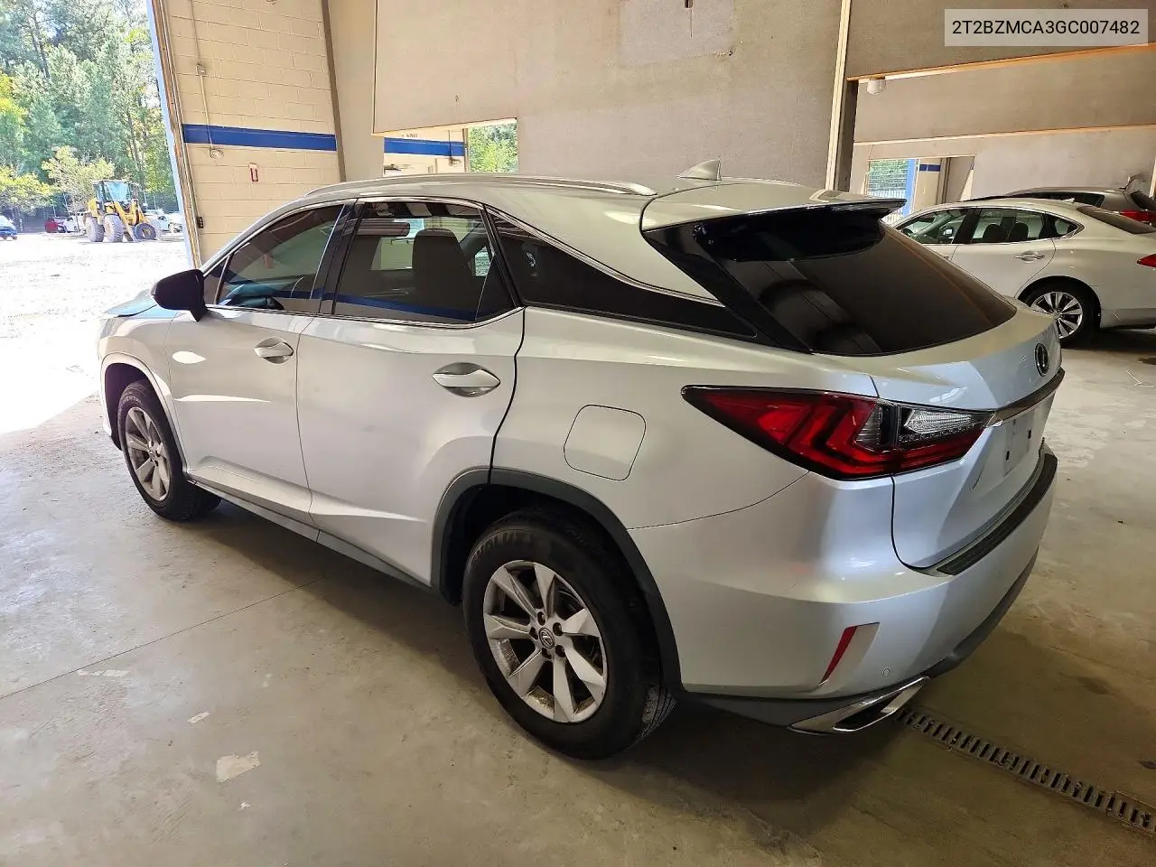 2016 LEXUS RX VIN 2T2BZMCA3GC007482 — фото 2