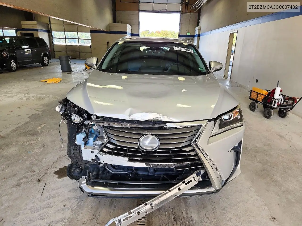 2016 LEXUS RX VIN 2T2BZMCA3GC007482 — фото 5