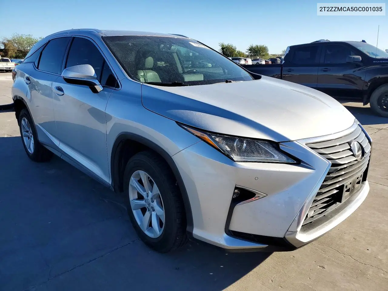 2016 LEXUS RX VIN 2T2ZZMCA5GC001035 — фото 4