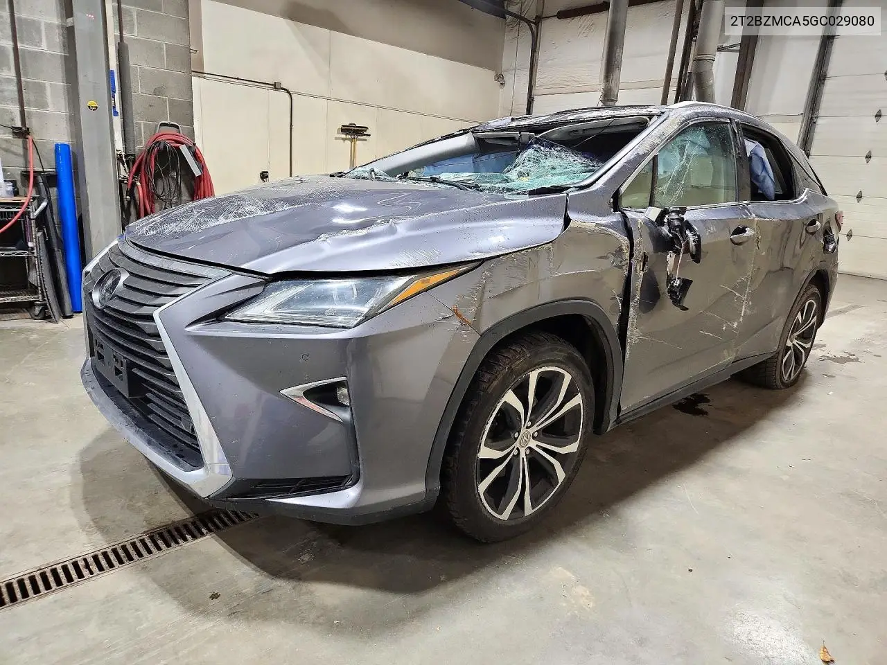 LEXUS RX 2016, VIN 2T2BZMCA5GC029080
