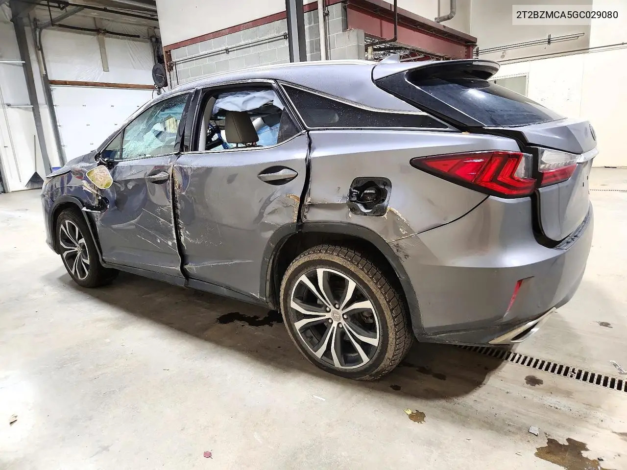 2016 LEXUS RX VIN 2T2BZMCA5GC029080 — фото 2