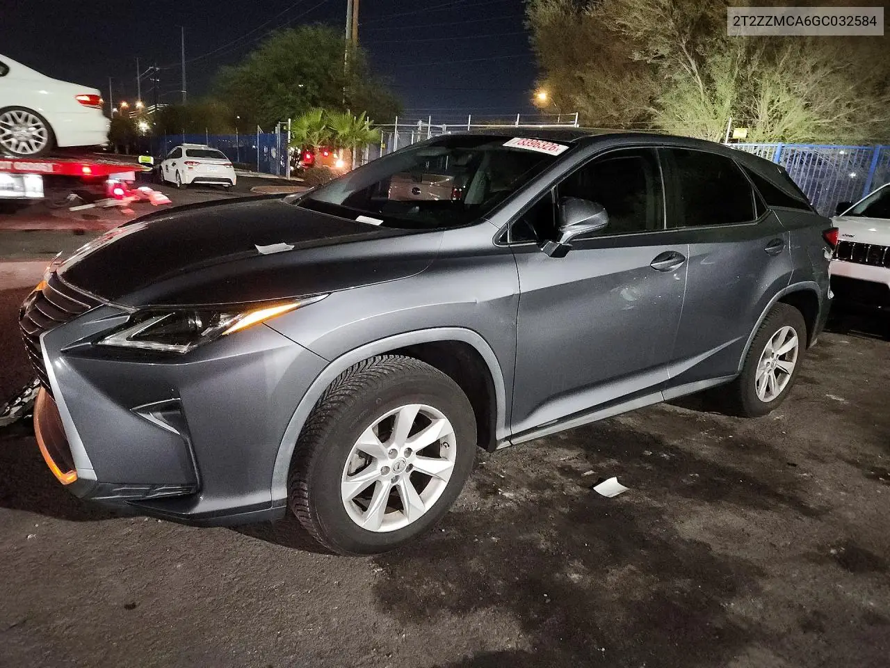 LEXUS RX 2016, VIN 2T2ZZMCA6GC032584