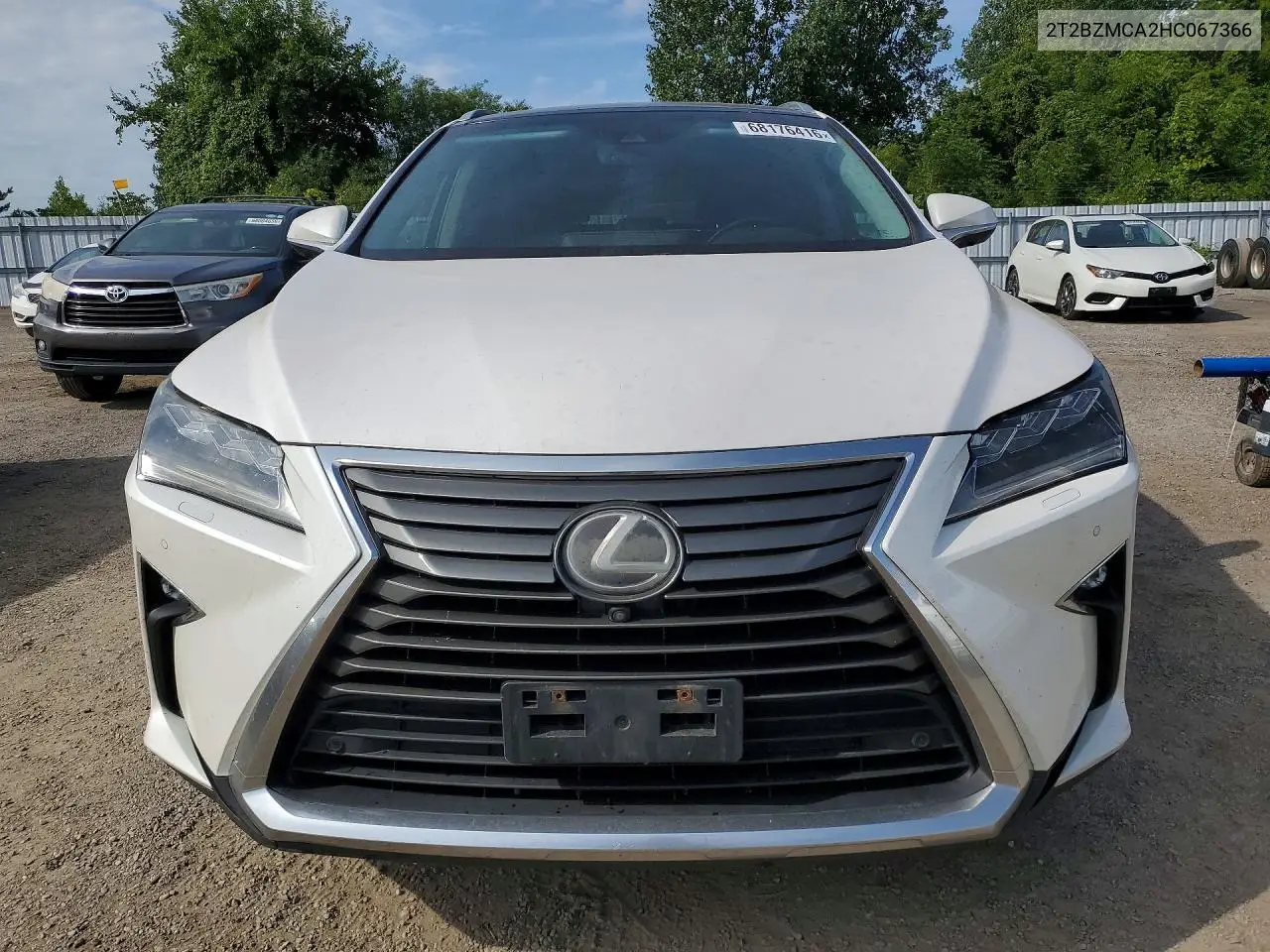 2017 LEXUS RX VIN 2T2BZMCA2HC067366 — фото 5