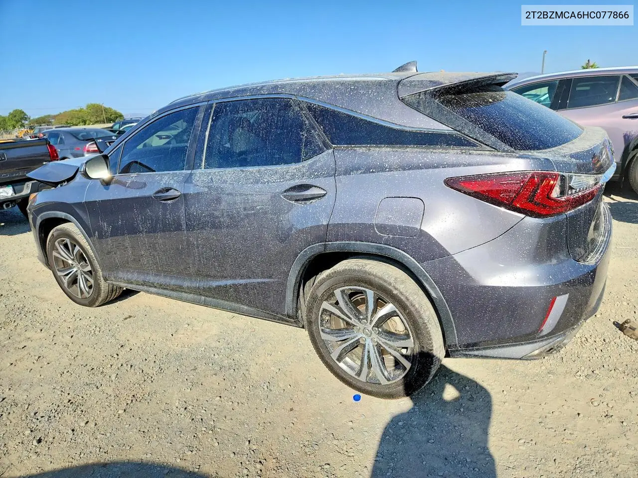 2017 LEXUS RX VIN 2T2BZMCA6HC077866 — фото 2