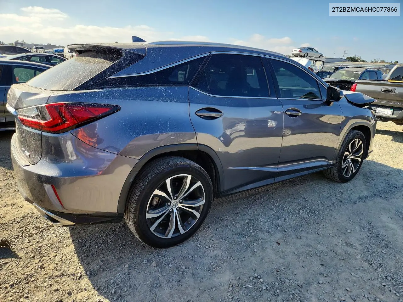 2017 LEXUS RX VIN 2T2BZMCA6HC077866 — фото 3