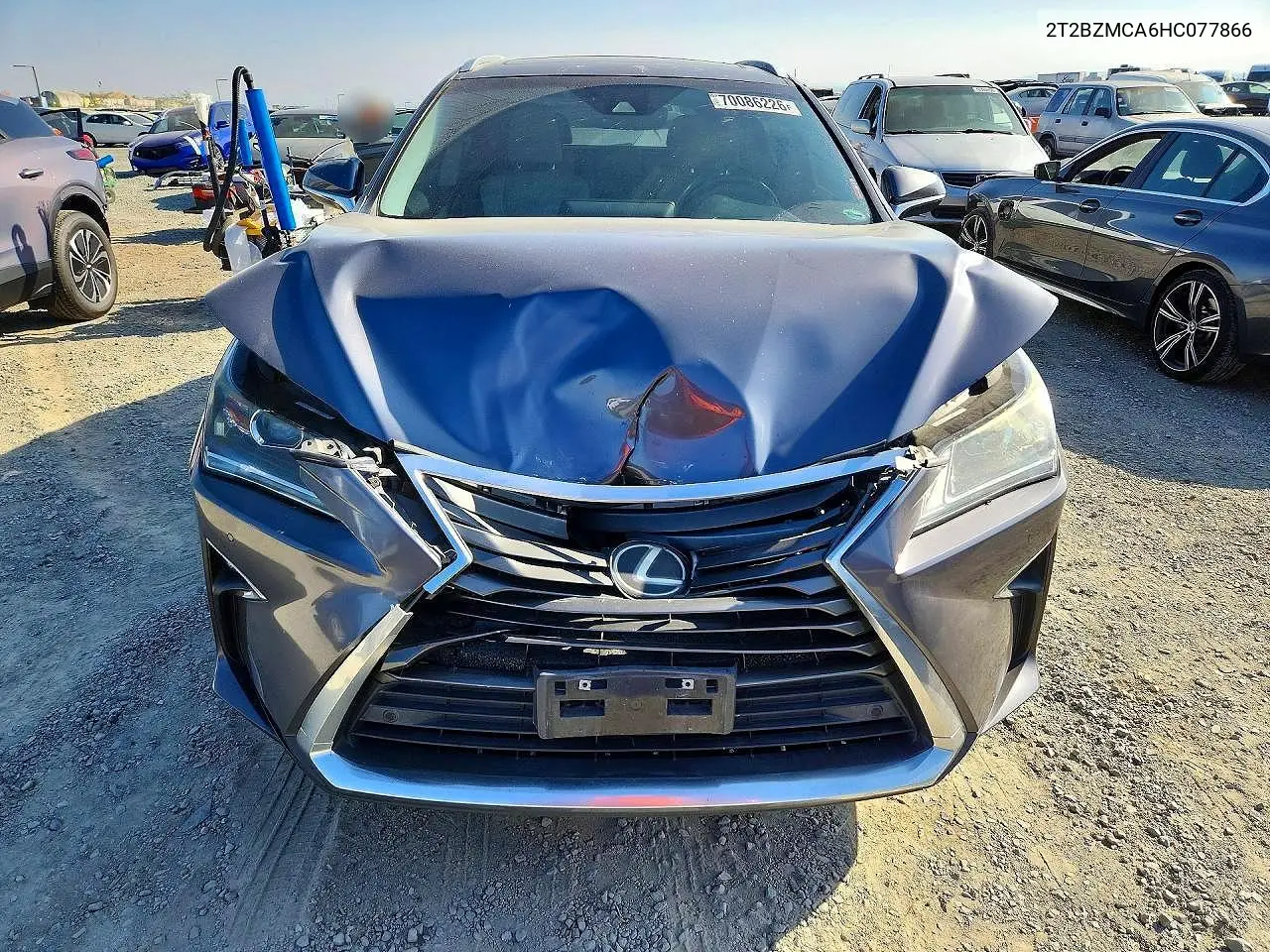 2017 LEXUS RX VIN 2T2BZMCA6HC077866 — фото 5