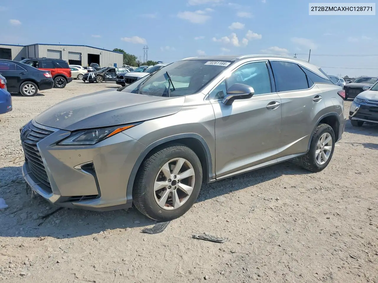 LEXUS RX 2017, VIN 2T2BZMCAXHC128771