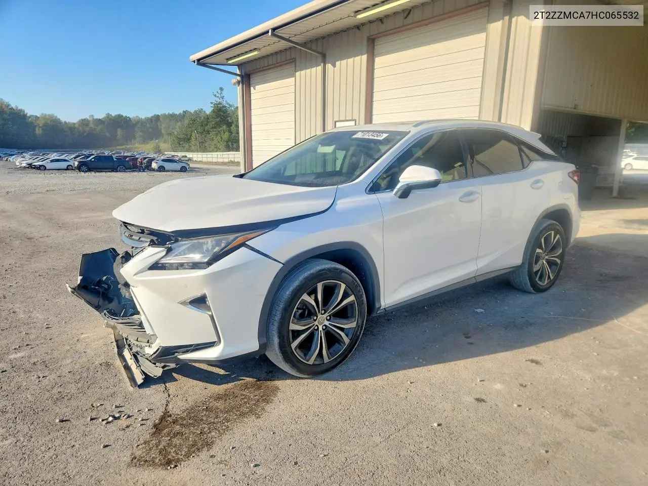 LEXUS RX 2017, VIN 2T2ZZMCA7HC065532
