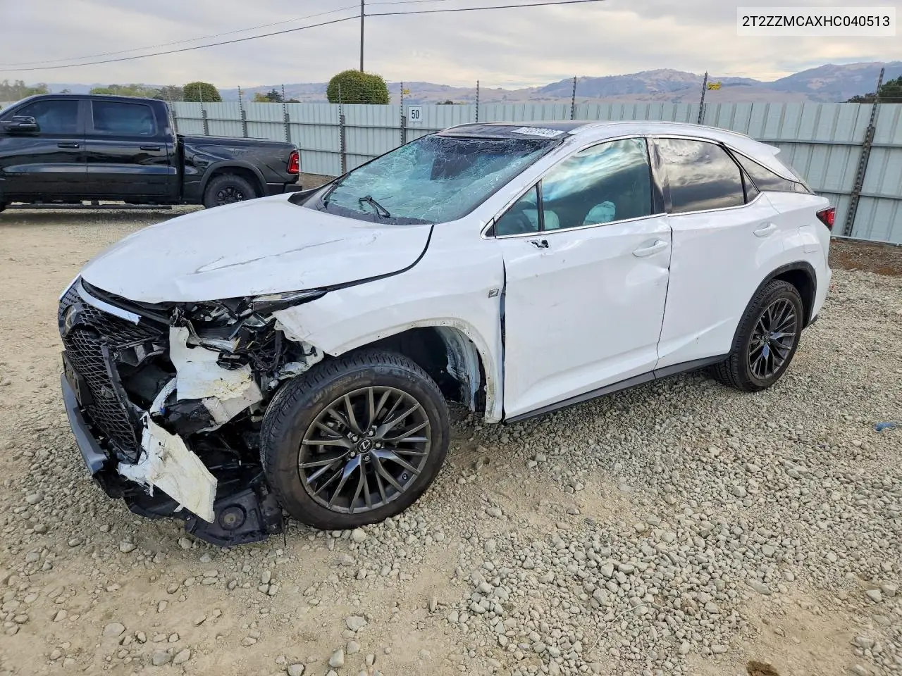 LEXUS RX 2017, VIN 2T2ZZMCAXHC040513