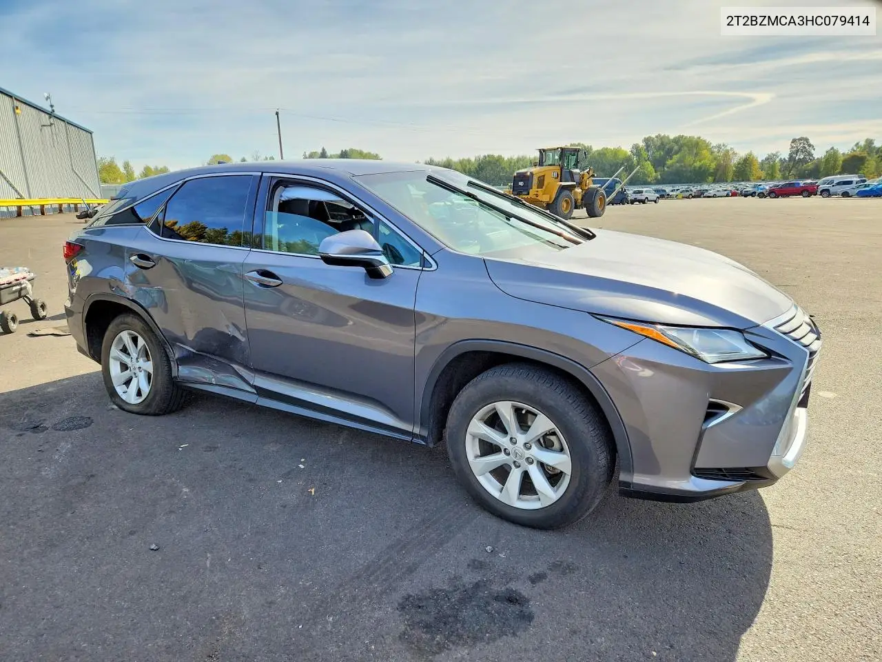 2017 LEXUS RX VIN 2T2BZMCA3HC079414 — фото 4