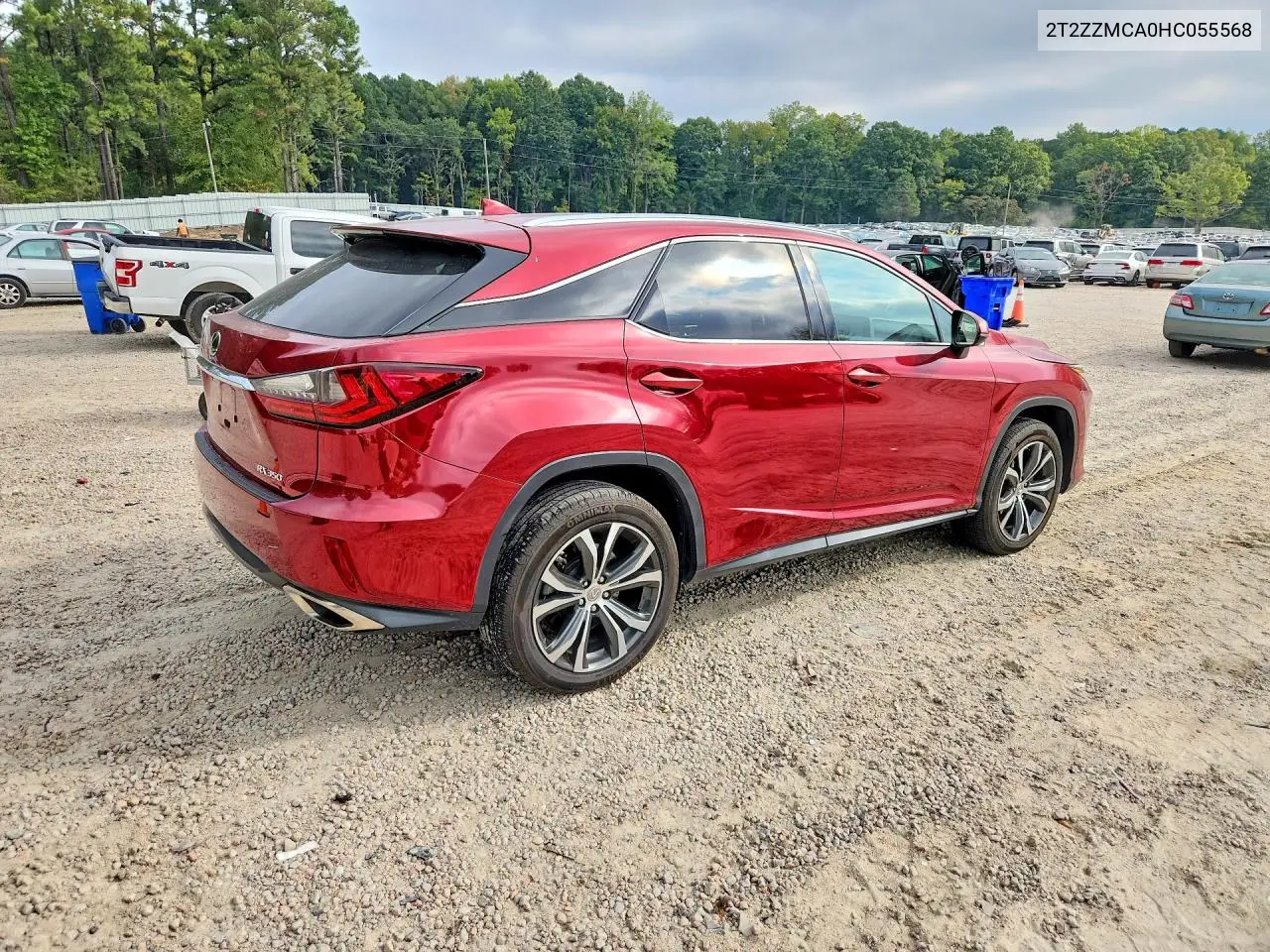 2017 LEXUS RX VIN 2T2ZZMCA0HC055568 — фото 3