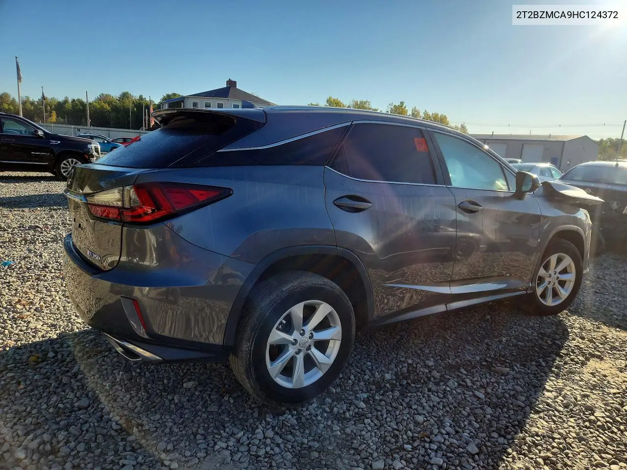 2017 LEXUS RX VIN 2T2BZMCA9HC124372 — фото 3
