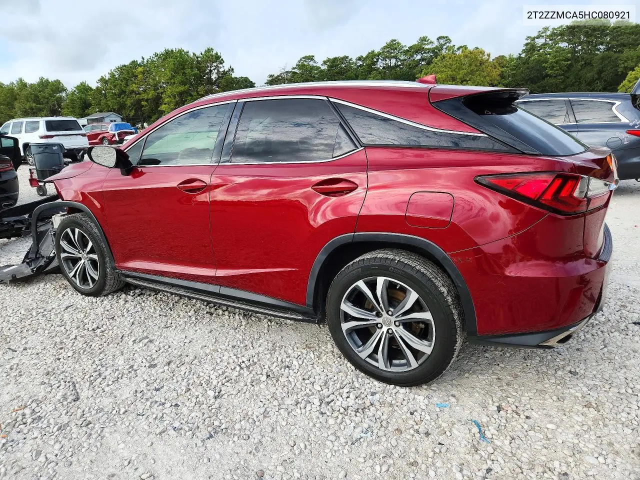2017 LEXUS RX VIN 2T2ZZMCA5HC080921 — фото 2