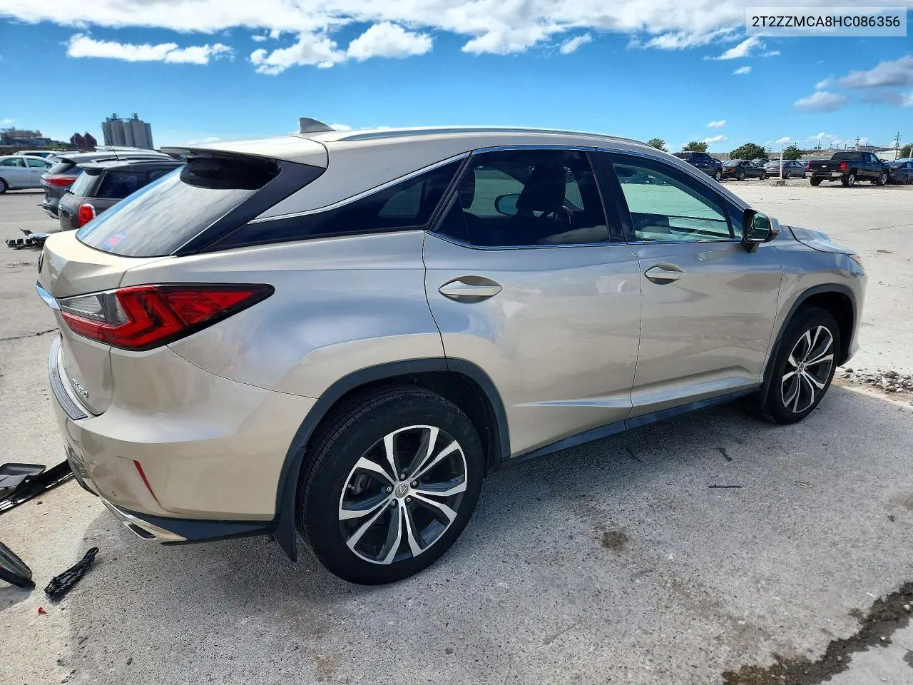 2017 LEXUS RX VIN 2T2ZZMCA8HC086356 — фото 3