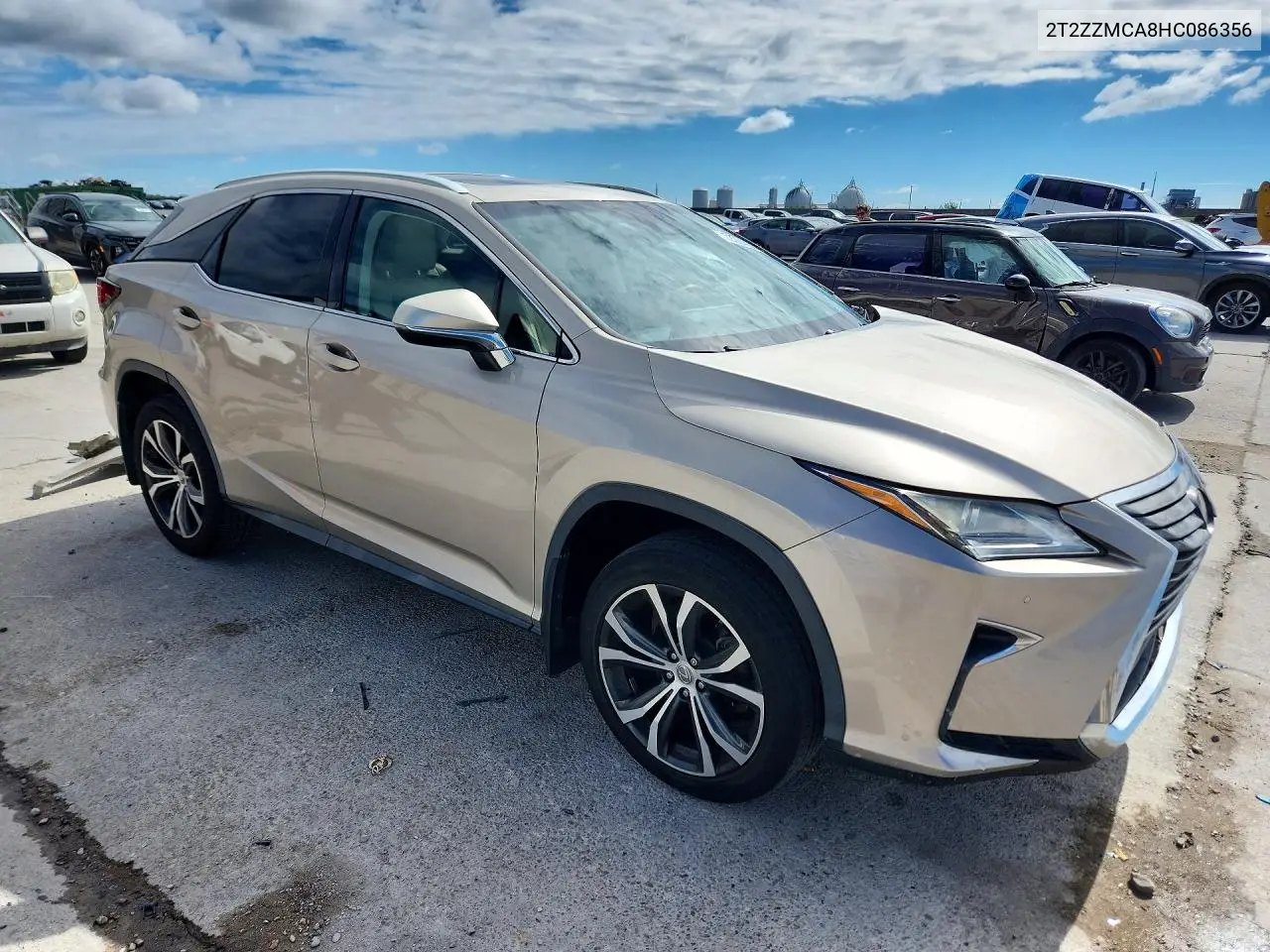 2017 LEXUS RX VIN 2T2ZZMCA8HC086356 — фото 4