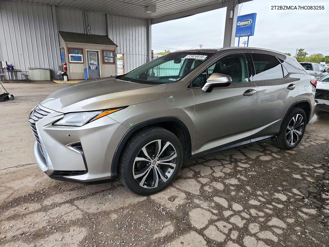LEXUS RX 2017, VIN 2T2BZMCA7HC083255