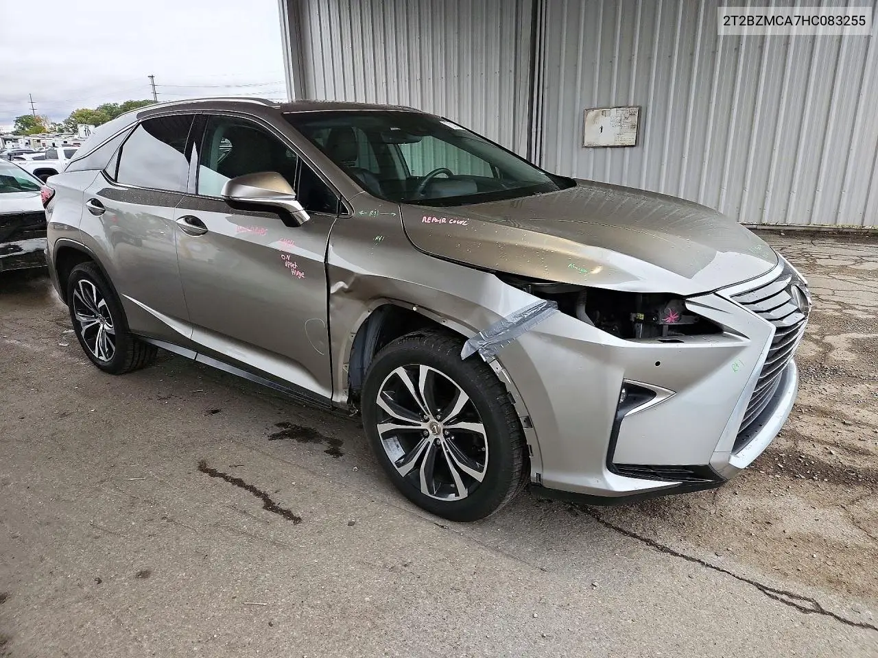 2017 LEXUS RX VIN 2T2BZMCA7HC083255 — фото 4