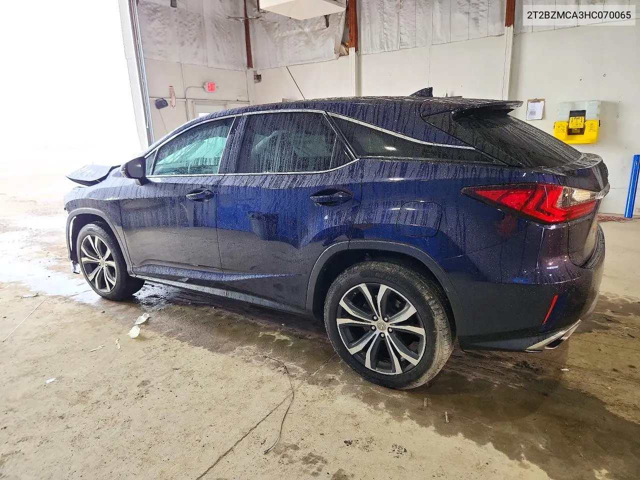 2017 LEXUS RX VIN 2T2BZMCA3HC070065 — фото 2