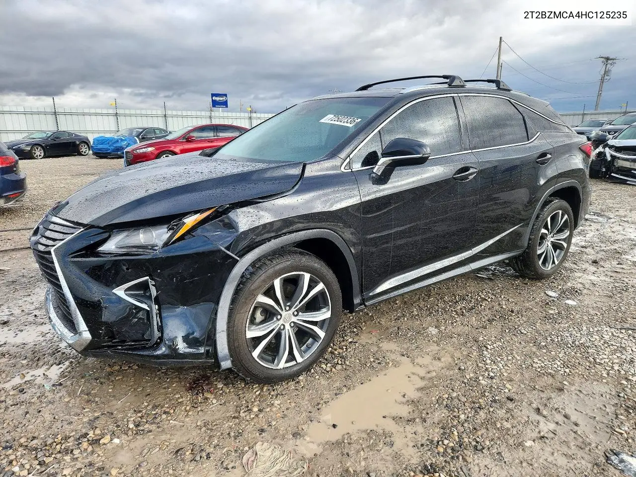 LEXUS RX 2017, VIN 2T2BZMCA4HC125235