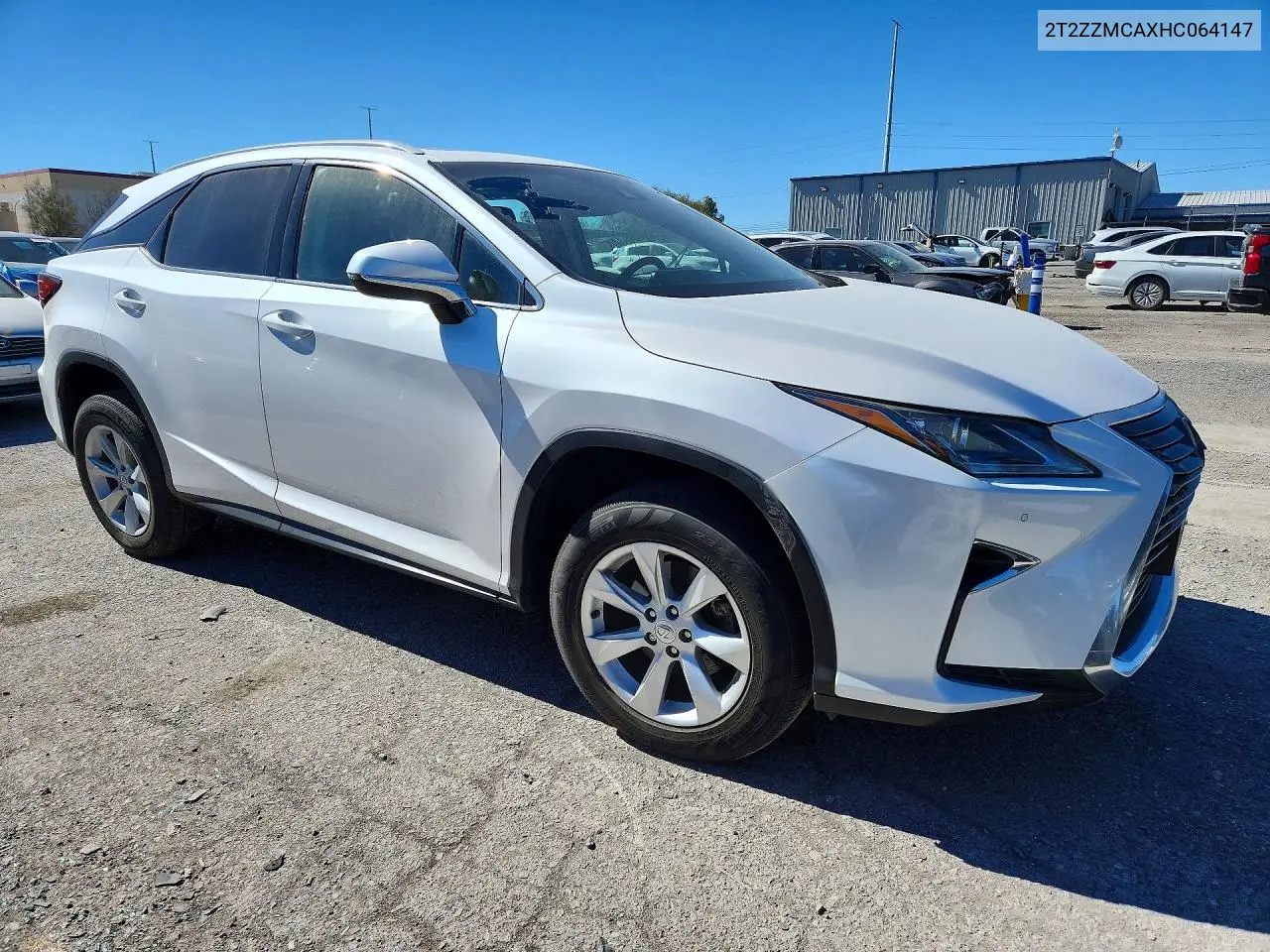 2017 LEXUS RX VIN 2T2ZZMCAXHC064147 — фото 4