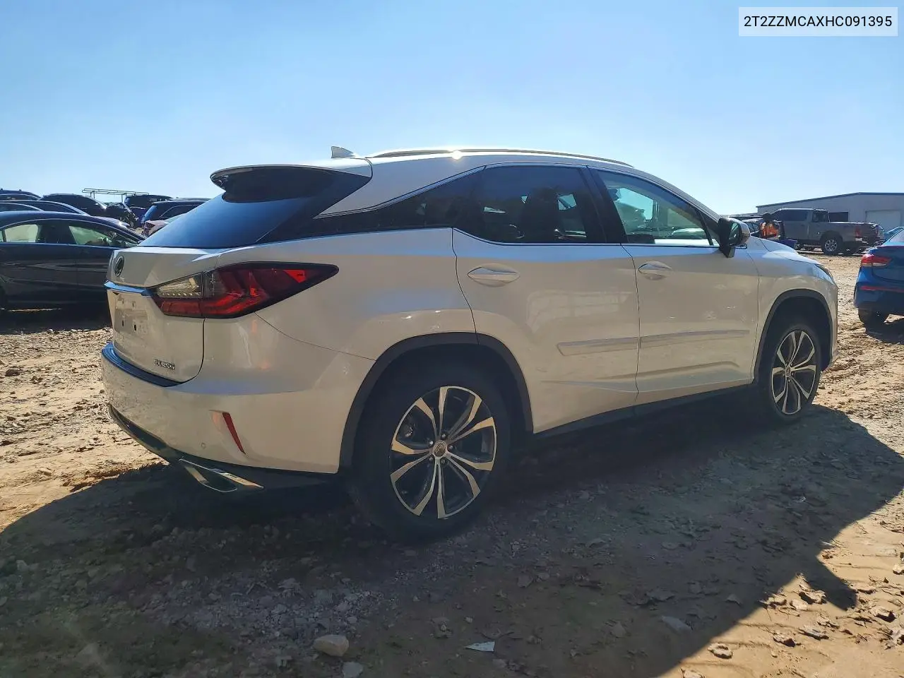 2017 LEXUS RX VIN 2T2ZZMCAXHC091395 — фото 3