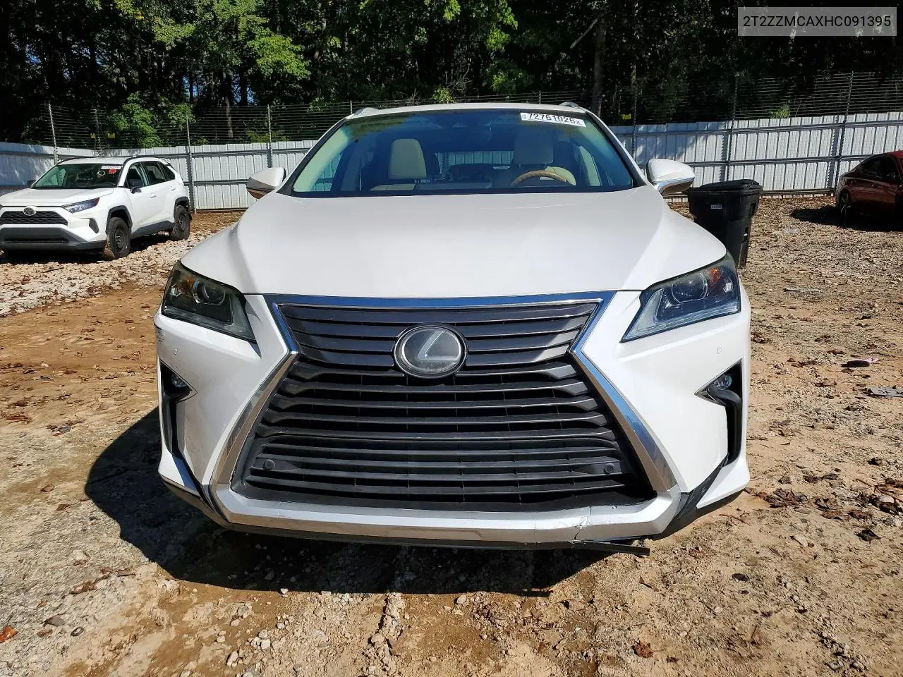 2017 LEXUS RX VIN 2T2ZZMCAXHC091395 — фото 5