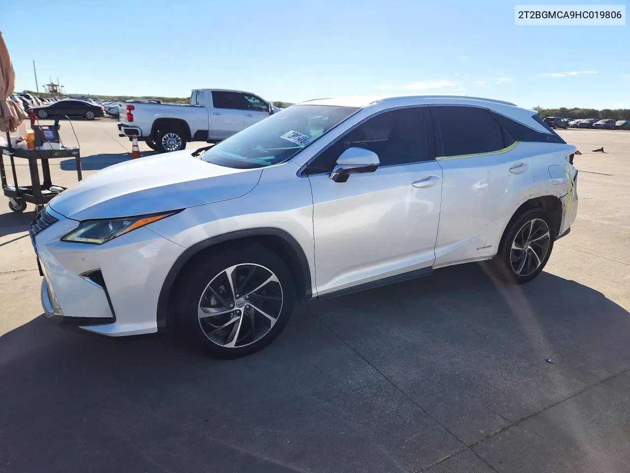 LEXUS RX 2017, VIN 2T2BGMCA9HC019806