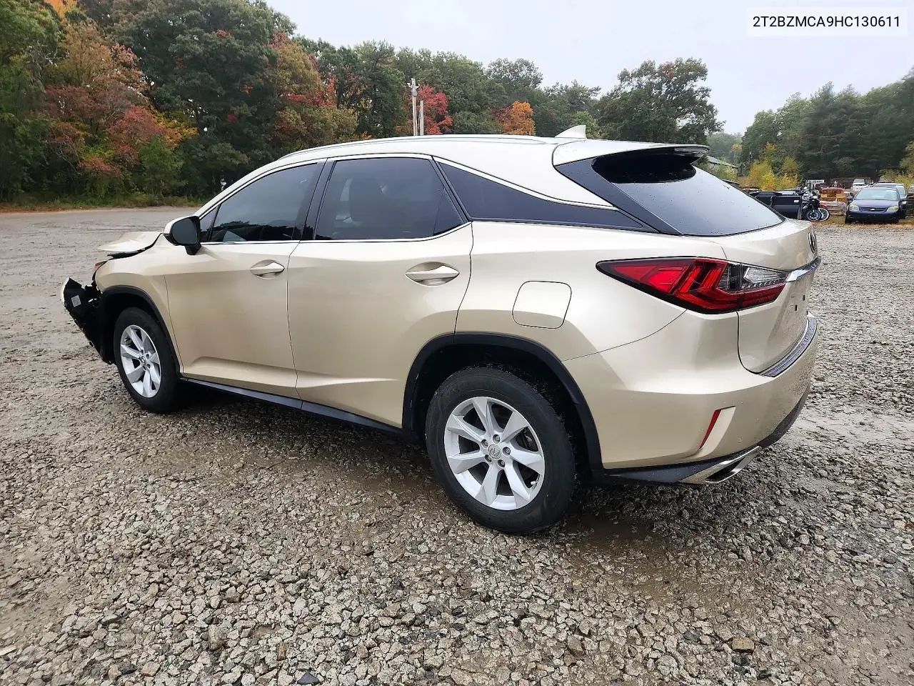 2017 LEXUS RX VIN 2T2BZMCA9HC130611 — фото 2