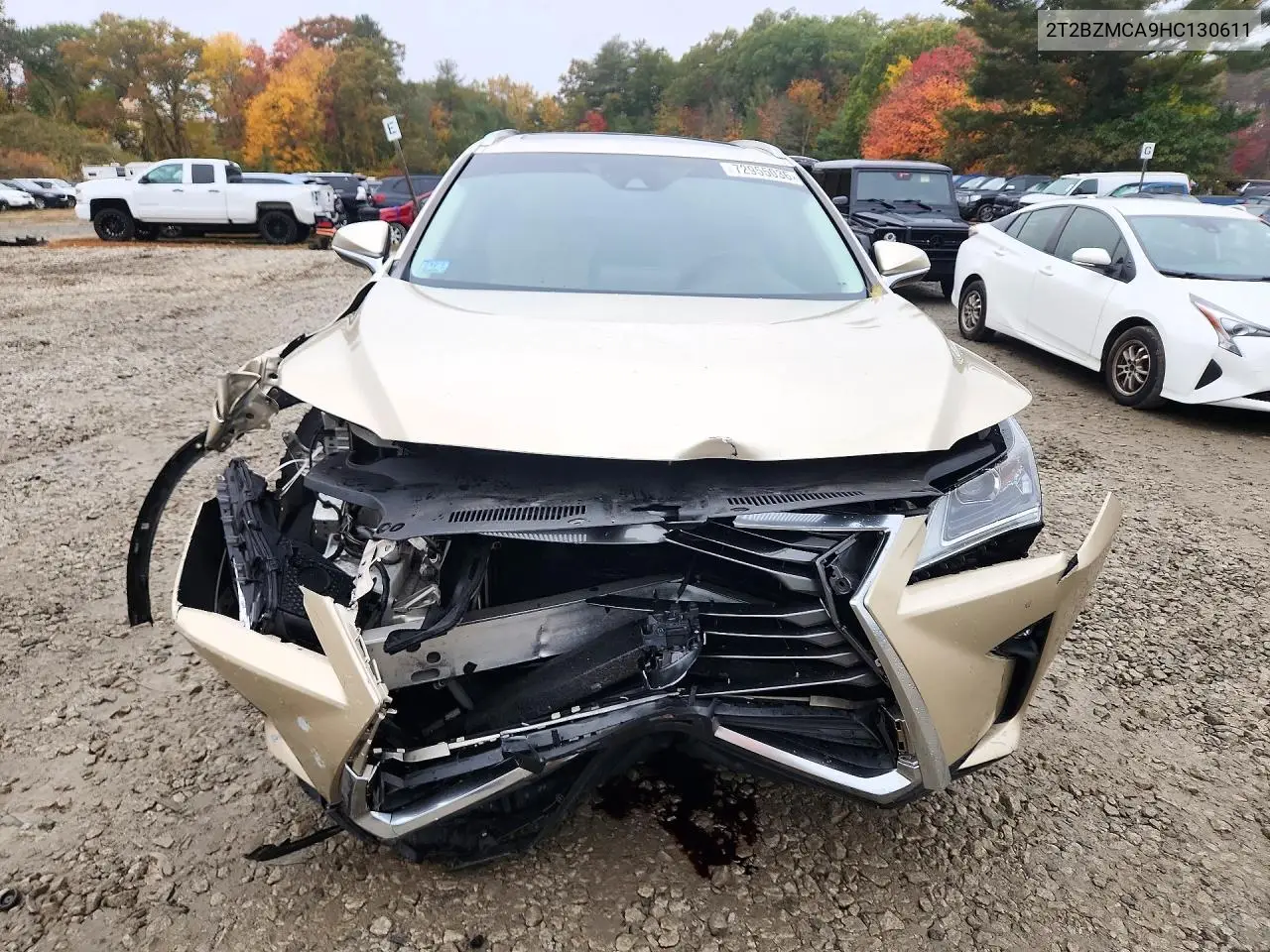 2017 LEXUS RX VIN 2T2BZMCA9HC130611 — фото 5