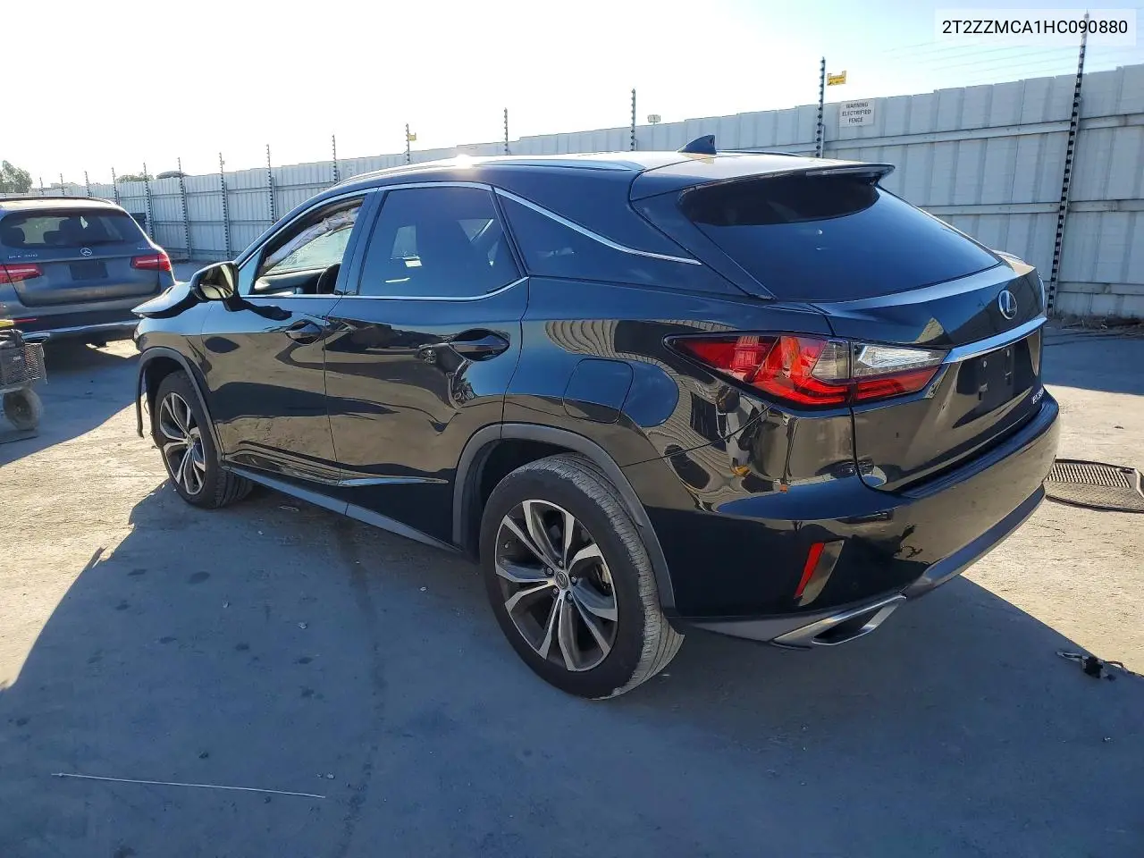 2017 LEXUS RX VIN 2T2ZZMCA1HC090880 — фото 2