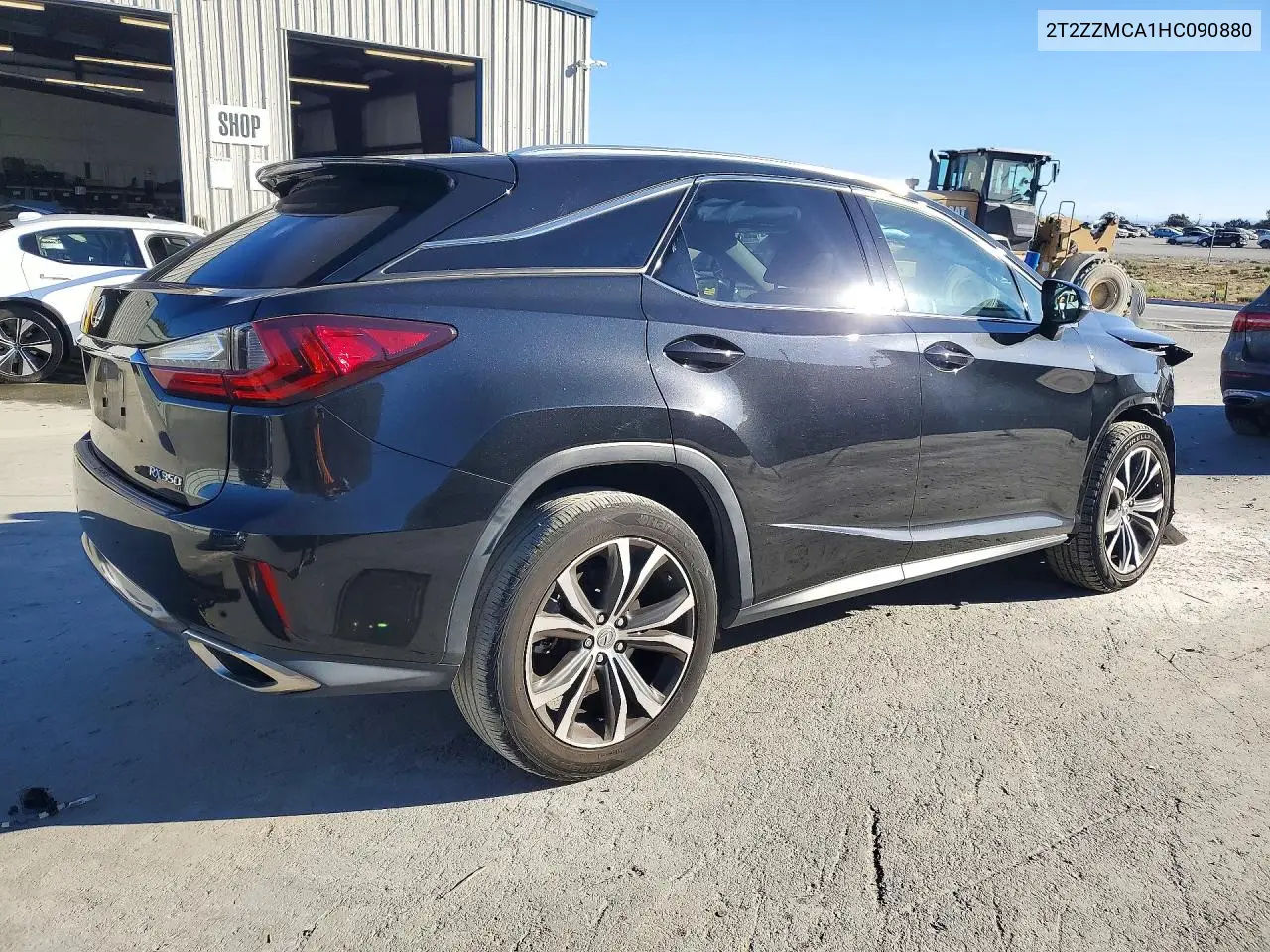 2017 LEXUS RX VIN 2T2ZZMCA1HC090880 — фото 3