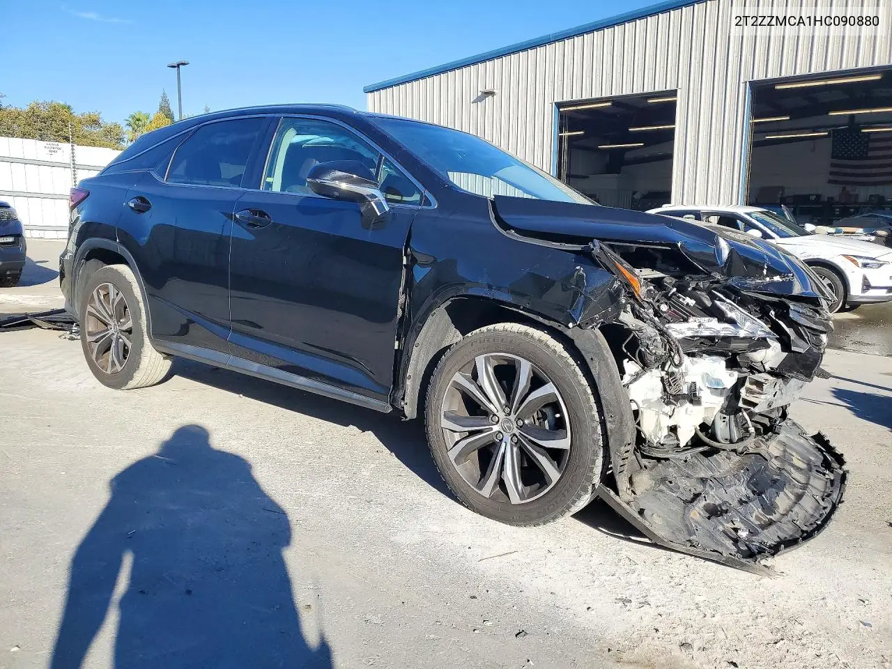 2017 LEXUS RX VIN 2T2ZZMCA1HC090880 — фото 4