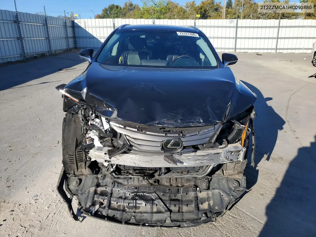 2017 LEXUS RX VIN 2T2ZZMCA1HC090880 — фото 5