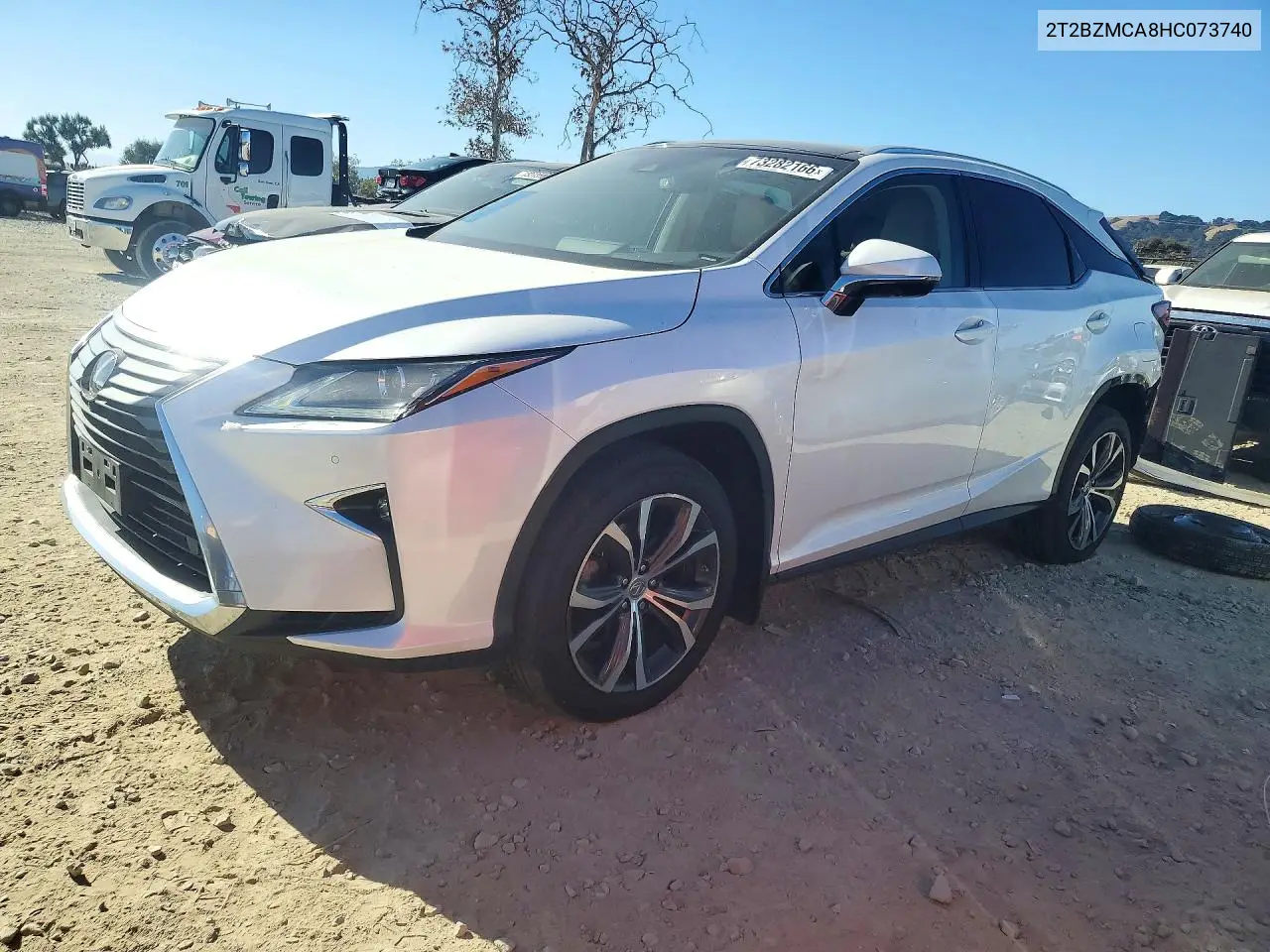 LEXUS RX 2017, VIN 2T2BZMCA8HC073740